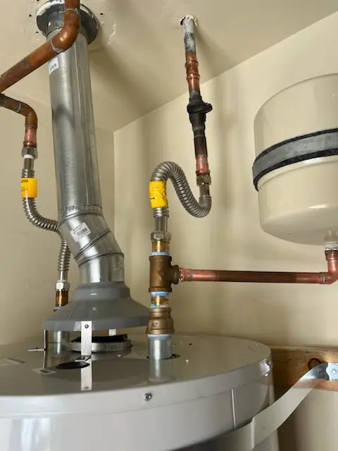 Water heater installation and plumbing repair in Parkville